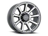Vision Off-Road Turbine Gunmetal Machined Face 6-Lug Wheel; 20x9; 18mm Offset (09-14 F-150)