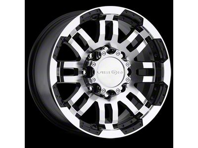 Vision Off-Road Warrior Winter Paint-Silver 6-Lug Wheel; 18x8.5; 25mm Offset (09-14 F-150)