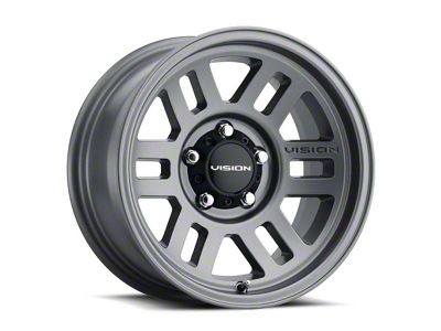 Vision Off-Road Manx 2 Overland Satin Gray 5-Lug Wheel; 17x9; 18mm Offset (09-18 RAM 1500)