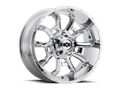 Vision Off-Road Bomb Chrome 5-Lug Wheel; 20x9; 12mm Offset (09-18 RAM 1500)