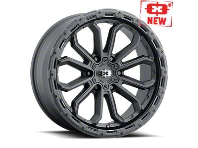 Vision Off-Road Korupt Satin Black 5-Lug Wheel; 20x9; -12mm Offset (09-18 RAM 1500)