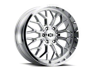 Vision Off-Road Riot Chrome 5-Lug Wheel; 20x9; 12mm Offset (09-18 RAM 1500)