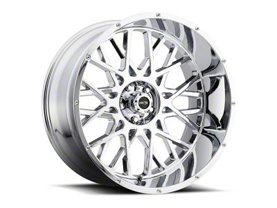 Vision Off-Road Rocker Chrome 5-Lug Wheel; 22x12; -51mm Offset (09-18 RAM 1500)