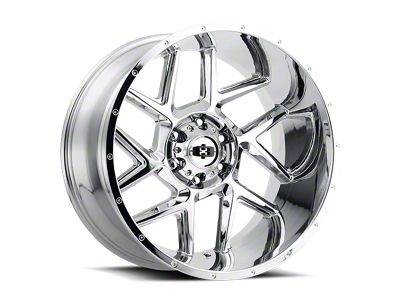 Vision Off-Road Sliver Chrome 5-Lug Wheel; 20x9; 12mm Offset (09-18 RAM 1500)