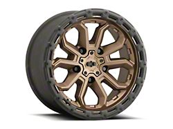 Vision Off-Road Korupt Satin Bronze 8-Lug Wheel; 17x9; 12mm Offset (10-18 RAM 2500)