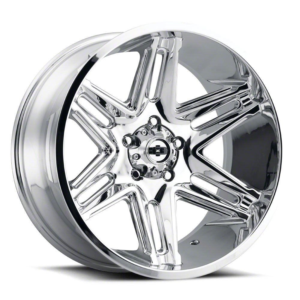 Vision Off-Road F-250 Super Duty Razor Chrome 8-Lug Wheel; 22x12; -51mm ...