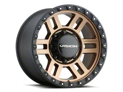 Vision Off-Road Manx 2 Bronze 6-Lug Wheel; 20x9; 12mm Offset (14-18 Sierra 1500)