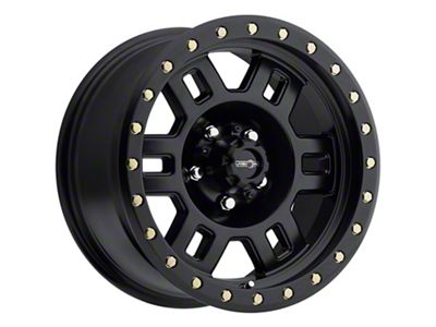 Vision Off-Road Manx Matte Black 6-Lug Wheel; 18x9; 0mm Offset (14-18 Sierra 1500)