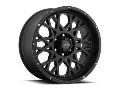 Vision Off-Road Rocker Satin Black 6-Lug Wheel; 20x10; -25mm Offset (14-18 Silverado 1500)