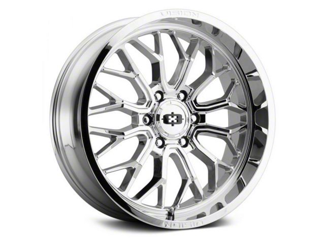 Vision Off-Road Silverado 1500 Riot Chrome 6-Lug Wheel; 22x10; -19mm ...