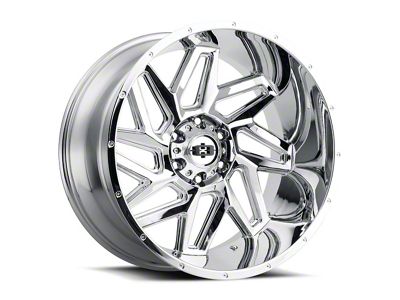 Vision Off-Road Spyder Chrome 6-Lug Wheel; 20x12; -57mm Offset (14-18 Silverado 1500)