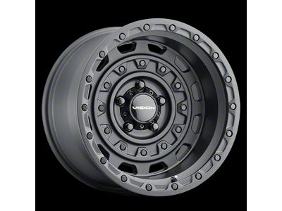 Vision Off-Road Tactical Satin Black 6-Lug Wheel; 18x9.5; -18mm Offset (15-20 F-150)