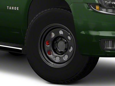 Vision Off-Road Soft 8 Gloss Black 6-Lug Wheel; 17x9; -12mm Offset (15-20 Tahoe)