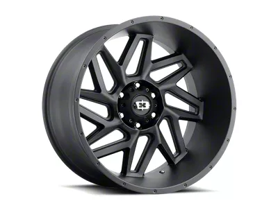 Vision Off-Road Spyder Satin Black 6-Lug Wheel; 20x12; -57mm Offset (15-20 Tahoe)