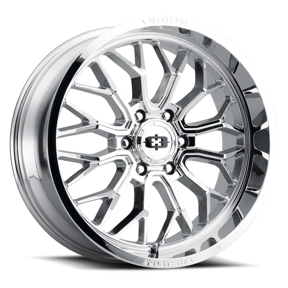 Yoking さま　CHROME Hardcore Offroad Silver Wheel Center Cap CAP-HC24/25(BRU