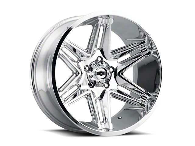 F250 24 Inch Rims Vision Off-Road F-250 Super Duty Razor Chrome 8-Lug Wheel; 24x12; -51mm ...