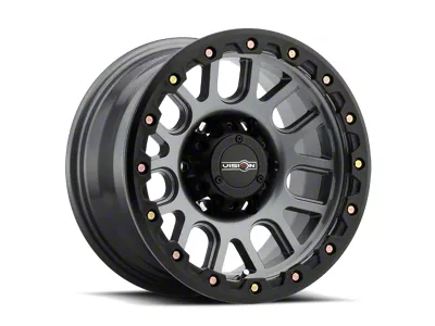 Vision Off-Road Nemesis Gunmetal 6-Lug Wheel; 20x9; 0mm Offset (19-25 Sierra 1500)