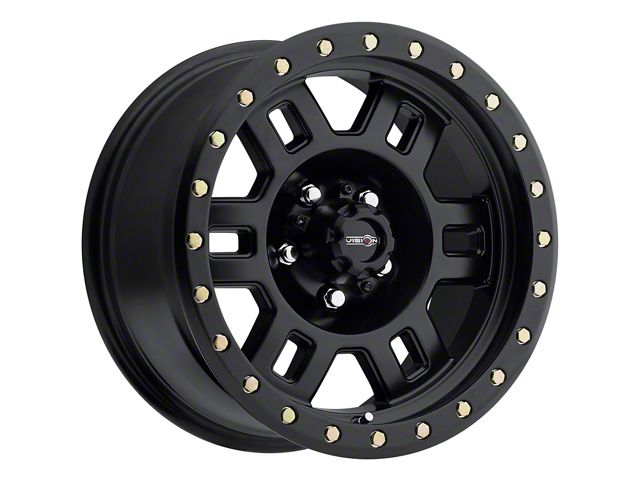 Vision Off-Road Manx Matte Black 5-Lug Wheel; 17x8.5; 0mm Offset (02-08 RAM 1500, Excluding Mega Cab)