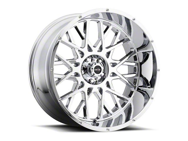 Vision Off-Road Rocker Chrome 8-Lug Wheel; 20x10; -25mm Offset (23-24 F-250 Super Duty)