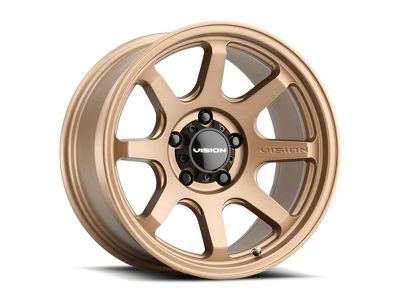 Vision Off-Road Flow Bronze 6-Lug Wheel; 17x9; -12mm Offset (2024 Ranger)