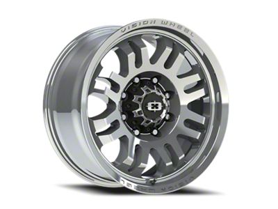Vision Off-Road Inferno Milled Machine Face 8-Lug Wheel; 20x9.5; 12mm Offset (99-07 F-250 Super Duty)