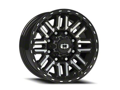 Vision Off-Road Nexus Gloss Black Machined Face 8-Lug Wheel; 18x8.5; 0mm Offset (99-07 F-250 Super Duty)
