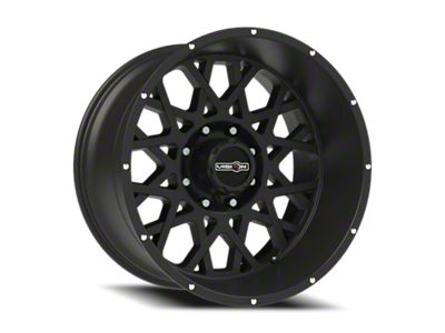 Vision Off-Road Rocker Satin Black 8-Lug Wheel; 18x9; 12mm Offset (99-07 F-250 Super Duty)