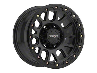 Vision Off-Road Nemesis Matte Black 8-Lug Wheel; 20x9; 10mm Offset (99-07 F-350 Super Duty SRW)