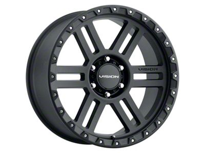 Vision Off-Road Manx 2 Satin Black 6-Lug Wheel; 20x9; 0mm Offset (99-06 Sierra 1500)