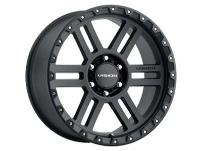 Vision Off-Road Manx 2 Satin Black 6-Lug Wheel; 20x9; 0mm Offset (99-06 Silverado 1500)