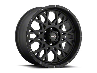 Vision Off-Road Rocker Satin Black 6-Lug Wheel; 24x12; -51mm Offset (99-06 Silverado 1500)