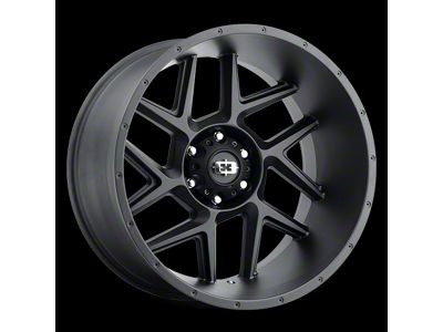 Vision Off-Road Sliver Chrome 6-Lug Wheel; 24x12; -57mm Offset (99-06 Silverado 1500)