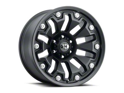 Vision Off-Road Armor Satin Black 6-Lug Wheel; 18x9; 12mm Offset (23-24 Canyon)