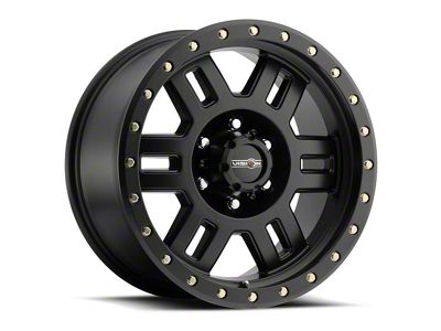 Vision Off-Road Manx Matte Black 6-Lug Wheel; 17x8.5; 0mm Offset (23-24 Canyon)