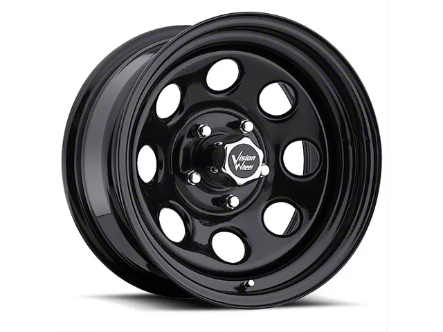 Vision Off-Road Soft 8 Gloss Black 6-Lug Wheel; 17x9; -12mm Offset (23-24 Colorado)