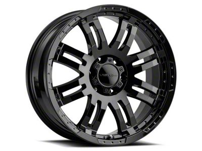 Vision Off-Road Warrior Gloss Black 6-Lug Wheel; 20x9; 18mm Offset (23-25 Colorado)