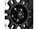 Vision Off-Road Manx Gloss Black Machined 5-Lug Wheel; 18x9; 0mm Offset (05-11 Dakota)