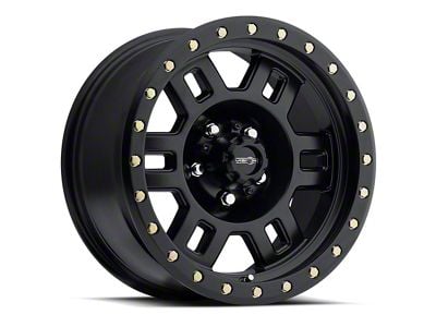 Vision Off-Road Manx Matte Black 5-Lug Wheel; 15x8; -19mm Offset (87-90 Dakota)