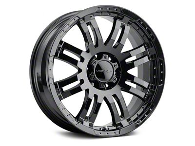 Vision Off-Road Warrior Gloss Black 5-Lug Wheel; 18x8.5; 18mm Offset (05-11 Dakota)