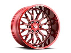 Vision Off-Road Riot Red Tint Milled 6-Lug Wheel; 20x12; -51mm Offset (21-25 F-150)
