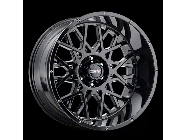 Vision Rocker Chrome Vision Off-Road F-250 Super Duty Rocker Chrome 8-Lug Wheel; 20x12 ...