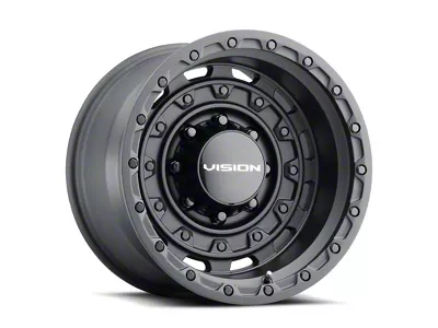 Vision Off-Road Tactical Satin Black 8-Lug Wheel; 17x10; -25mm Offset (23-25 F-250 Super Duty)