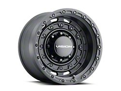 Vision Off-Road Tactical Satin Black 8-Lug Wheel; 17x10; -25mm Offset (23-25 F-350 Super Duty SRW)