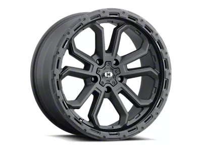 Vision Off-Road Korupt Satin Black 5-Lug Wheel; 17x8; 30mm Offset (22-26 Maverick)