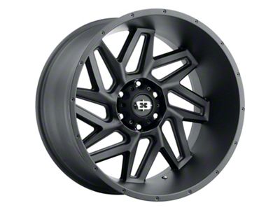 Vision Off-Road Spyder Satin Black 6-Lug Wheel; 20x9; 0mm Offset (19-25 RAM 1500)