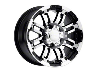 Vision Off-Road Warrior Gloss Black Machined 6-Lug Wheel; 20x9; 18mm Offset (19-25 RAM 1500)
