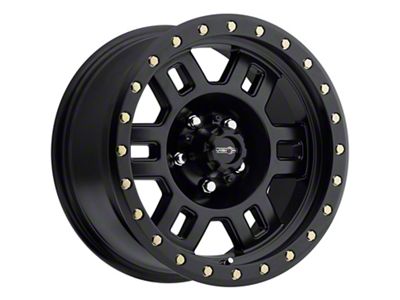 Vision Off-Road Manx Matte Black 5-Lug Wheel; 17x8.5; 0mm Offset (09-18 RAM 1500)