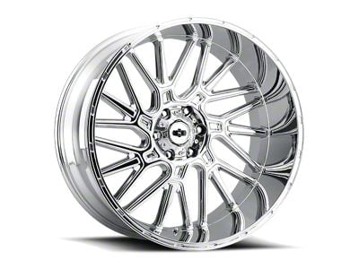 Vision Off-Road Brawl Chrome 6-Lug Wheel; 22x10; -19mm Offset (19-25 RAM 1500)