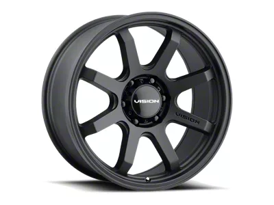 Vision Off-Road Flow Satin Black 6-Lug Wheel; 18x9; 18mm Offset (19-25 RAM 1500)