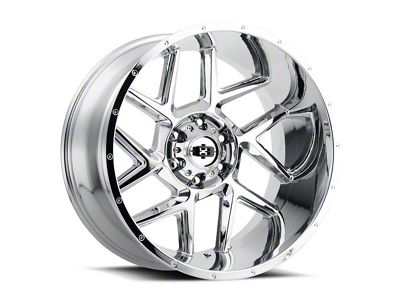 Vision Off-Road Sliver Chrome 6-Lug Wheel; 20x9; 0mm Offset (19-24 RAM 1500)